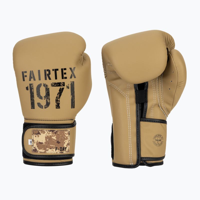 Боксови ръкавици Fairtex F-DAY 2 Limited Edition khaki 2