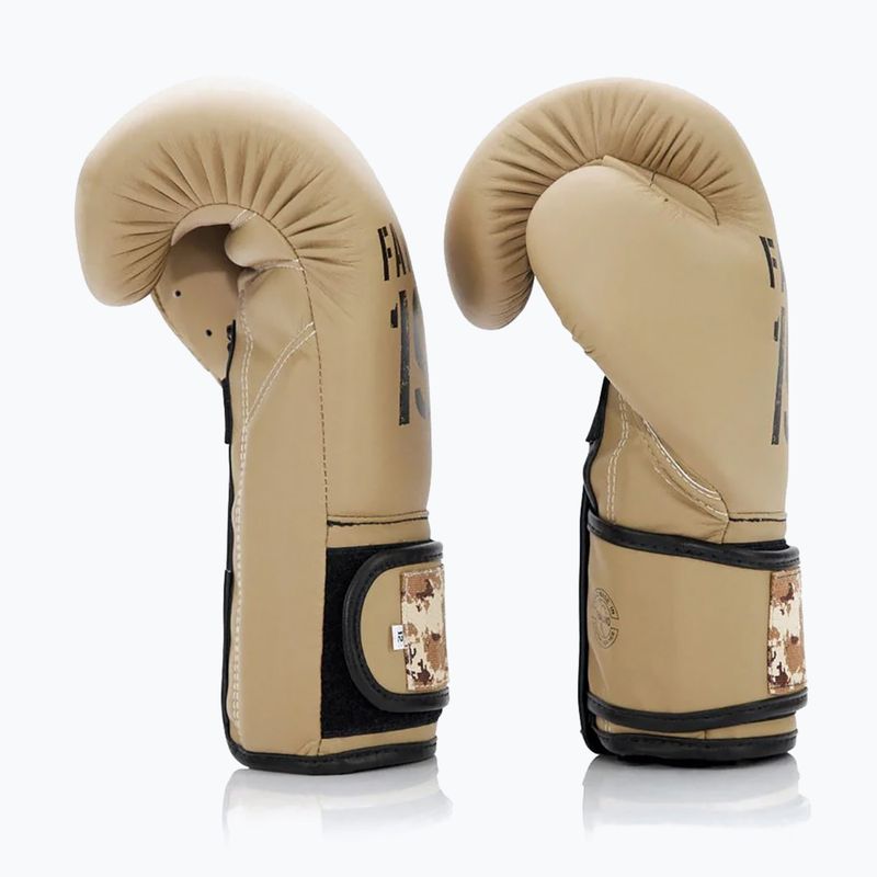 Боксови ръкавици Fairtex F-DAY 2 Limited Edition khaki 3