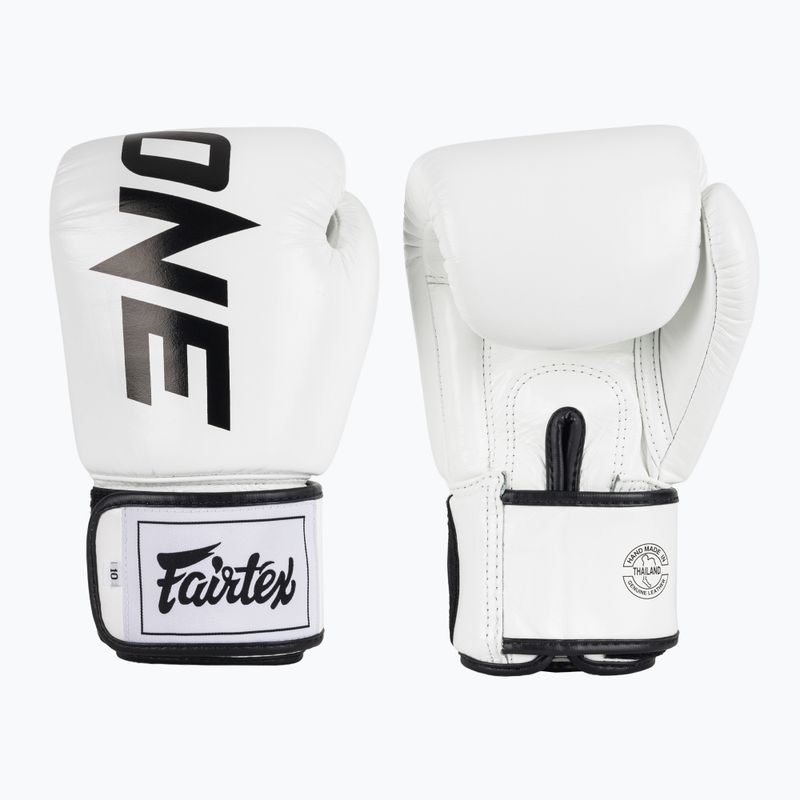 Боксови ръкавици Fairtex ONE X Fairtex Boxing white