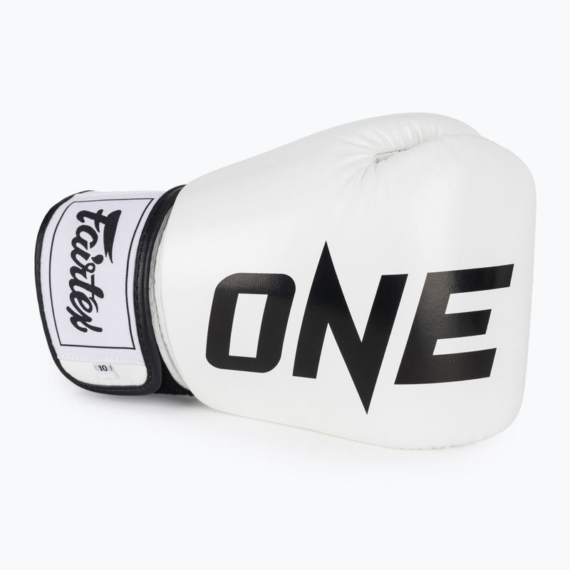 Боксови ръкавици Fairtex ONE X Fairtex Boxing white 5