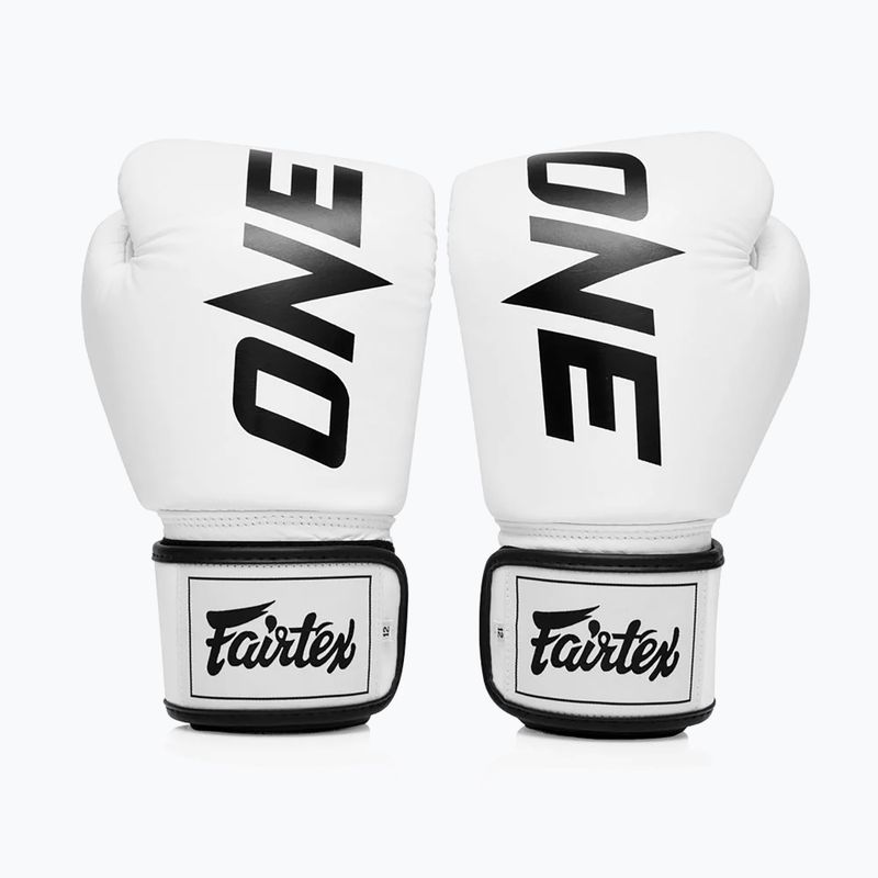 Боксови ръкавици Fairtex ONE X Fairtex Boxing white