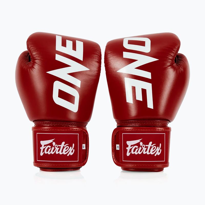 Боксови ръкавици Fairtex ONE X Fairtex Boxing red
