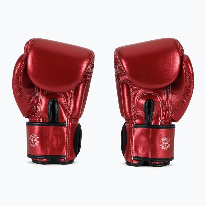 Боксови ръкавици Fairtex Metallic red 3