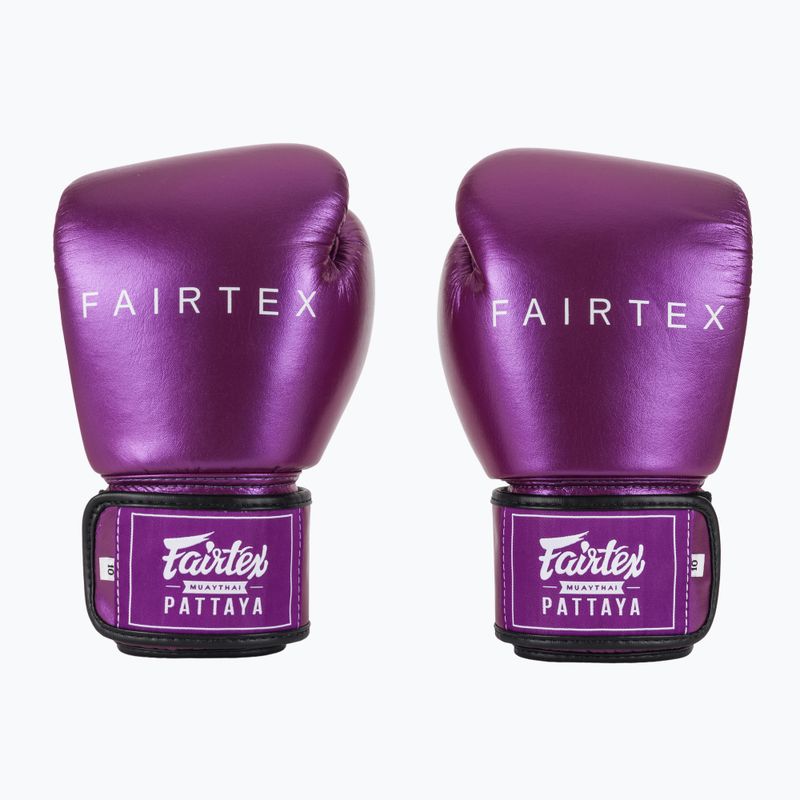 Боксови ръкавици Fairtex Metallic purple 2