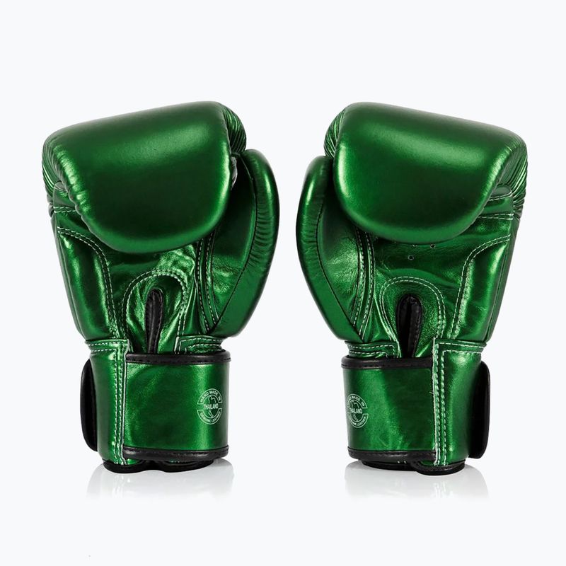 Боксови ръкавици Fairtex Metallic green 2