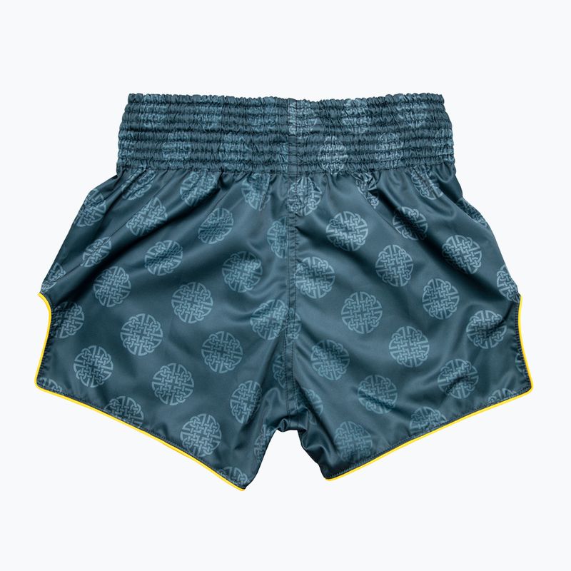 Тренировъчни шорти за муай тай BS1915 'Clubber' на Fairtex Pacific Green 2