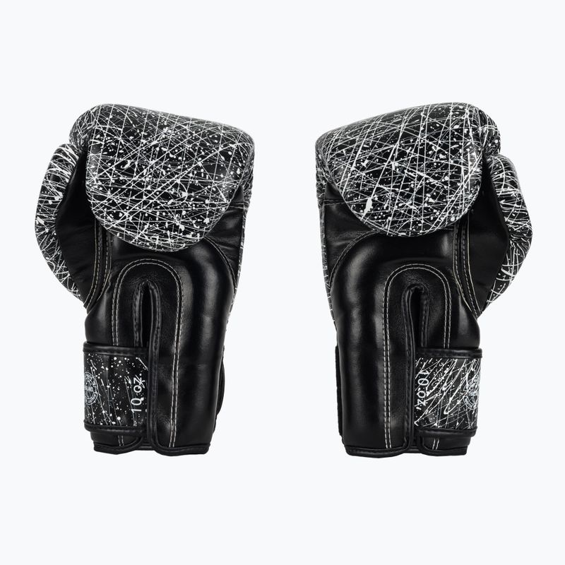 Боксови ръкавици Fairtex Microfiber Art Collections Painter black/white 3