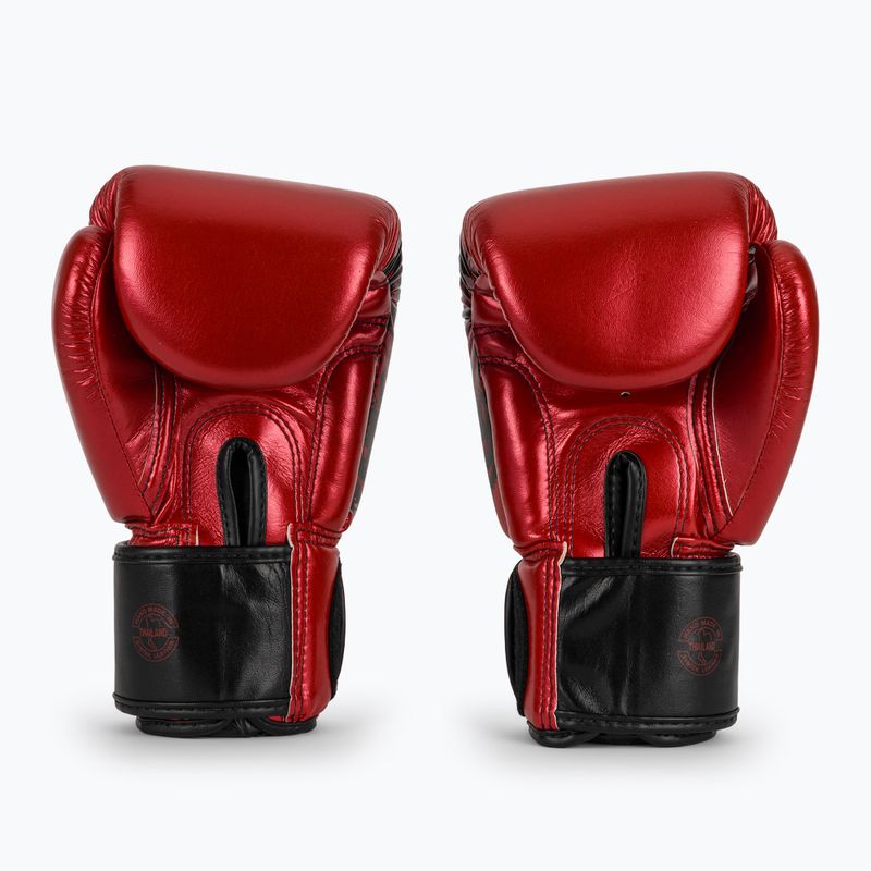 Червени боксови ръкавици Fairtex Golden Jubilee 3