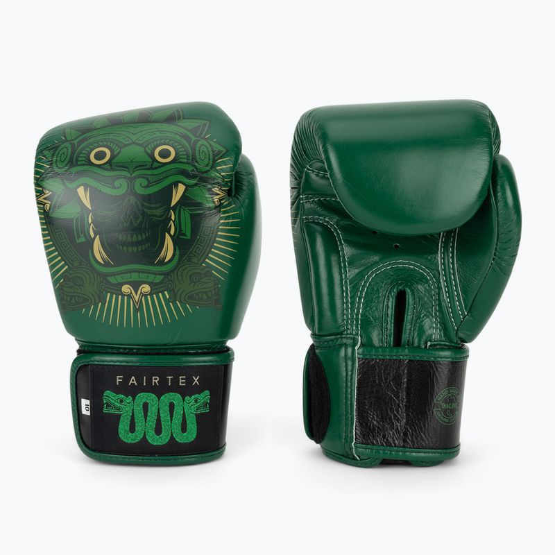 Fairtex X Tom Atencio Boxing Resurrection зелени боксови ръкавици