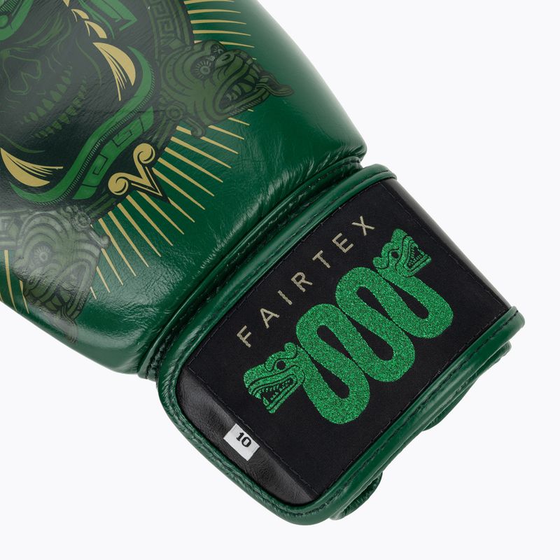 Fairtex X Tom Atencio Boxing Resurrection зелени боксови ръкавици 6