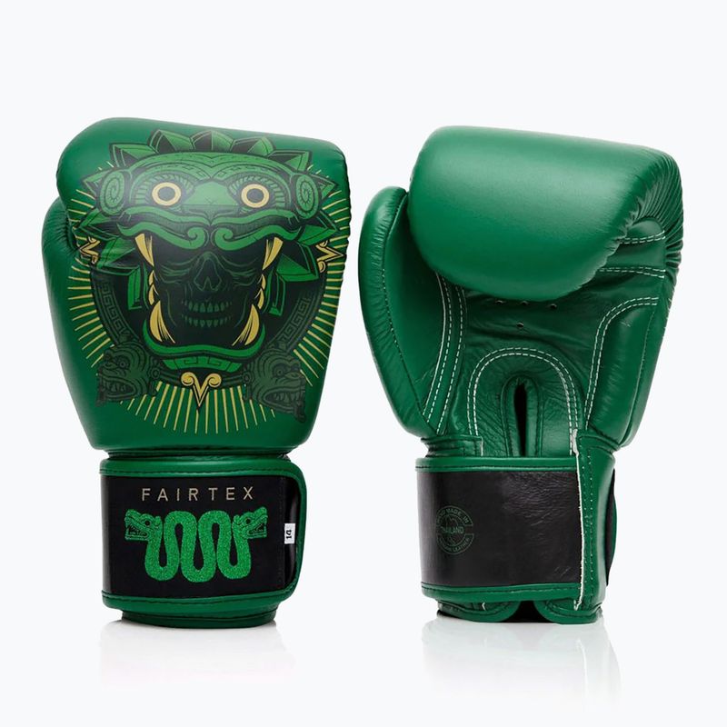 Fairtex X Tom Atencio Boxing Resurrection зелени боксови ръкавици