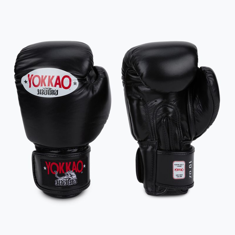YOKKAO Matrix боксови ръкавици черни BYGL-X-1