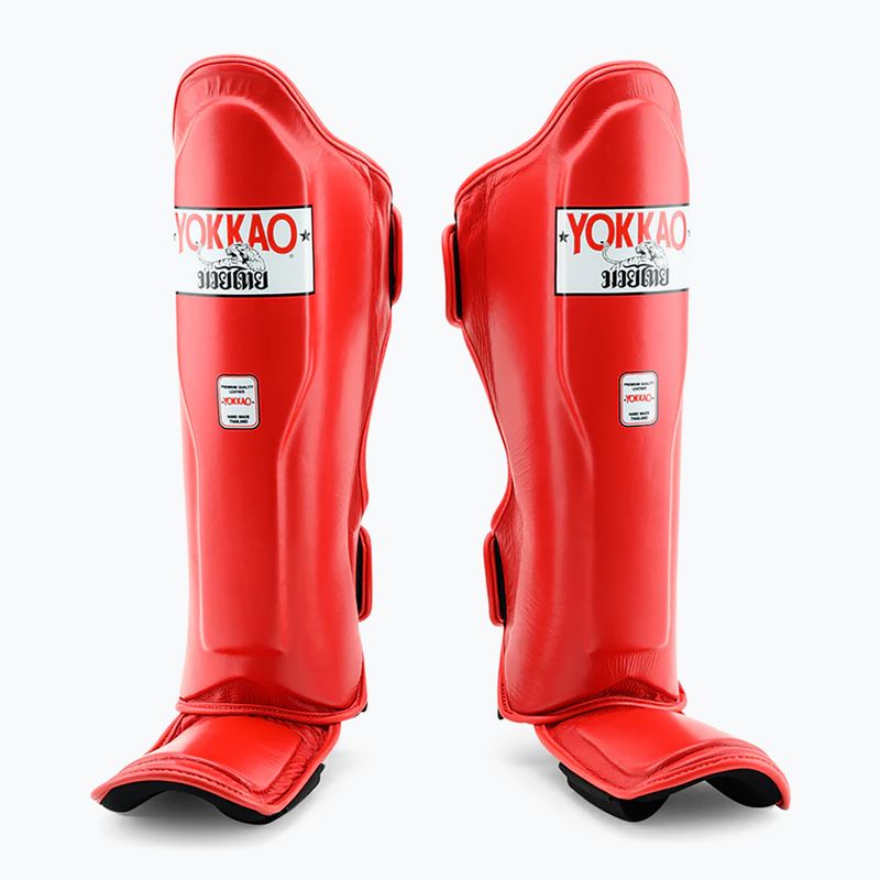 Протектори за подбедрици и стъпала Yokkao Matrix red 2