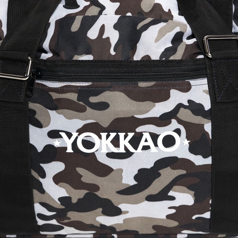 YOKKAO Кабриолетна спортна чанта Camo Grey/Black BAG-2-G 4