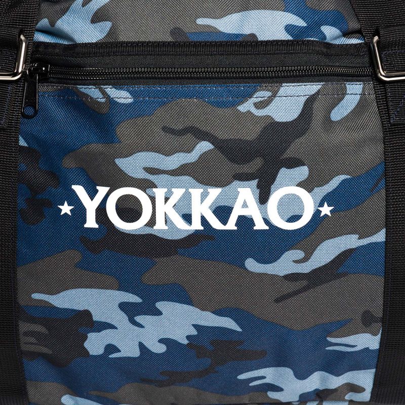 YOKKAO Кабриолетна камуфлажна спортна чанта синя/черна BAG-2-B 4