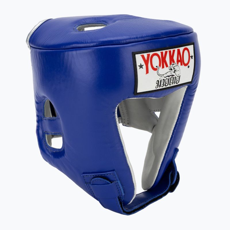 Боксова каска YOKKAO Competition blue