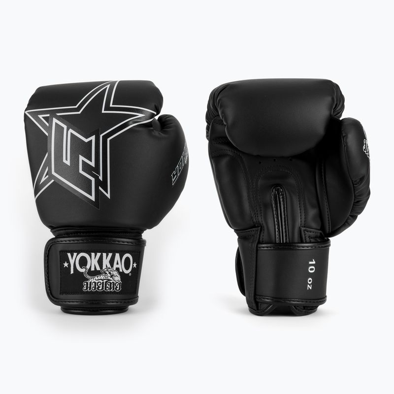 Боксьорски ръкавици YOKKAO Institution Boxing black