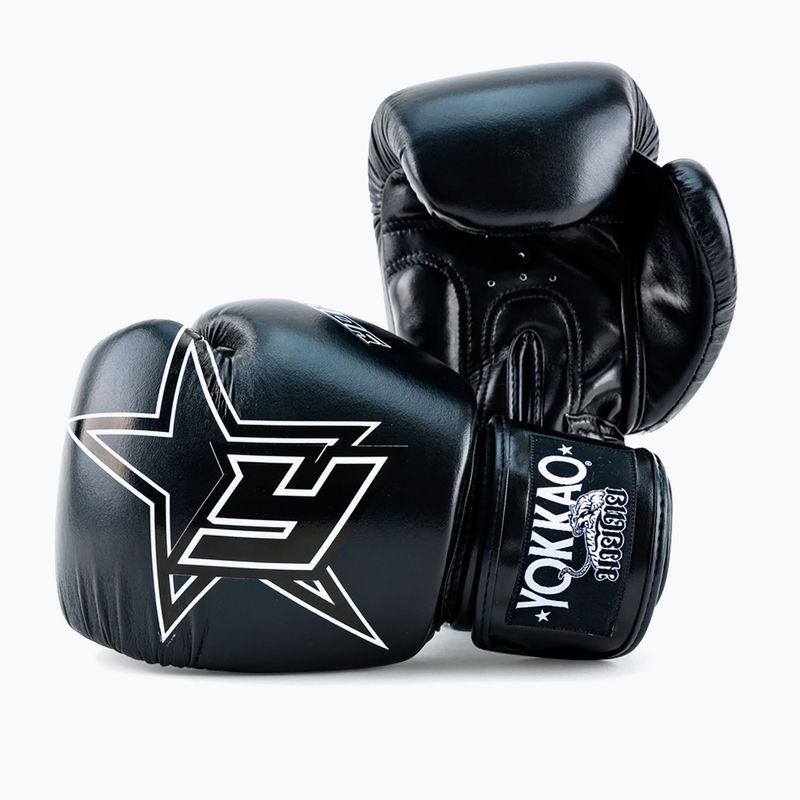 Боксьорски ръкавици YOKKAO Institution Boxing black 2