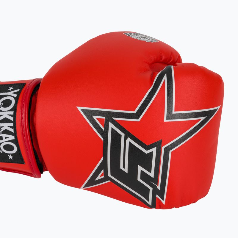 Боксьорски ръкавици YOKKAO Institution Boxing red 5