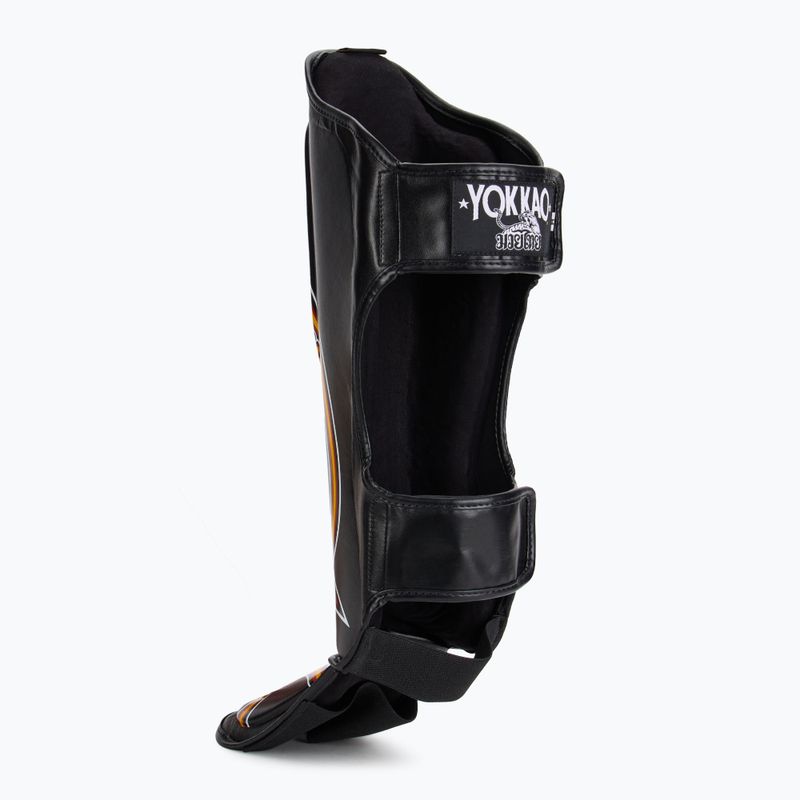 Протектори за подбедрици и стъпала Yokkao Vertical black 3
