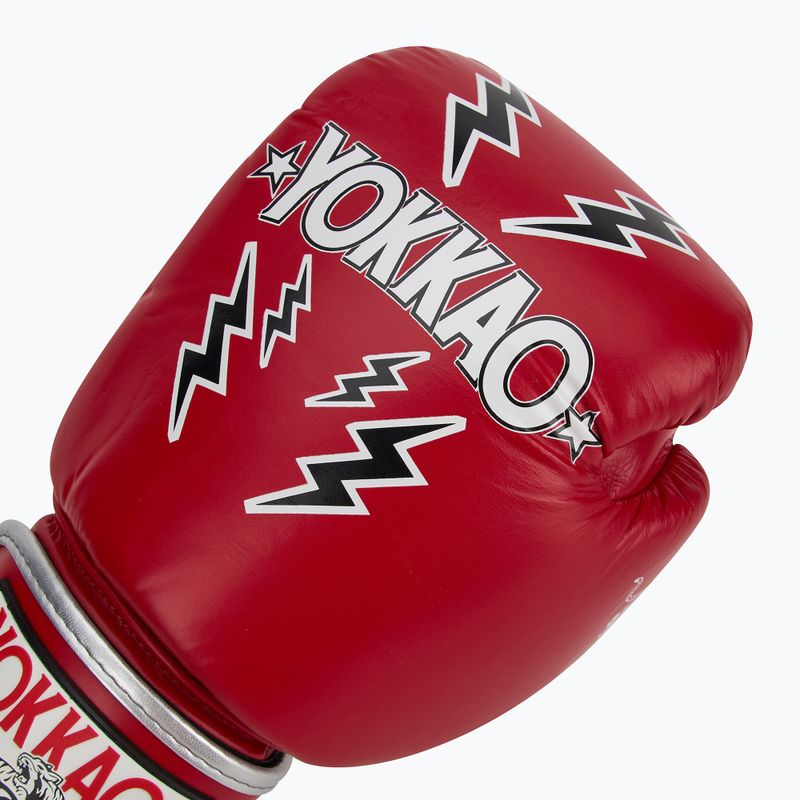 Мъжки боксови ръкавици YOKKAO Stadium red 5