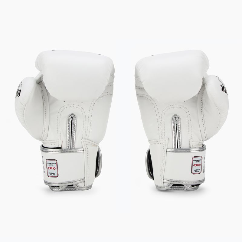 Мъжки боксови ръкавици YOKKAO Stadium white 3