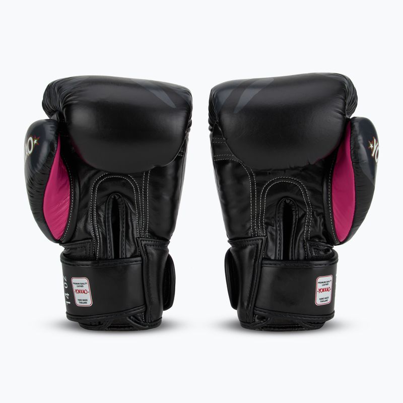 Мъжки боксови ръкавици YOKKAO Primate black 3