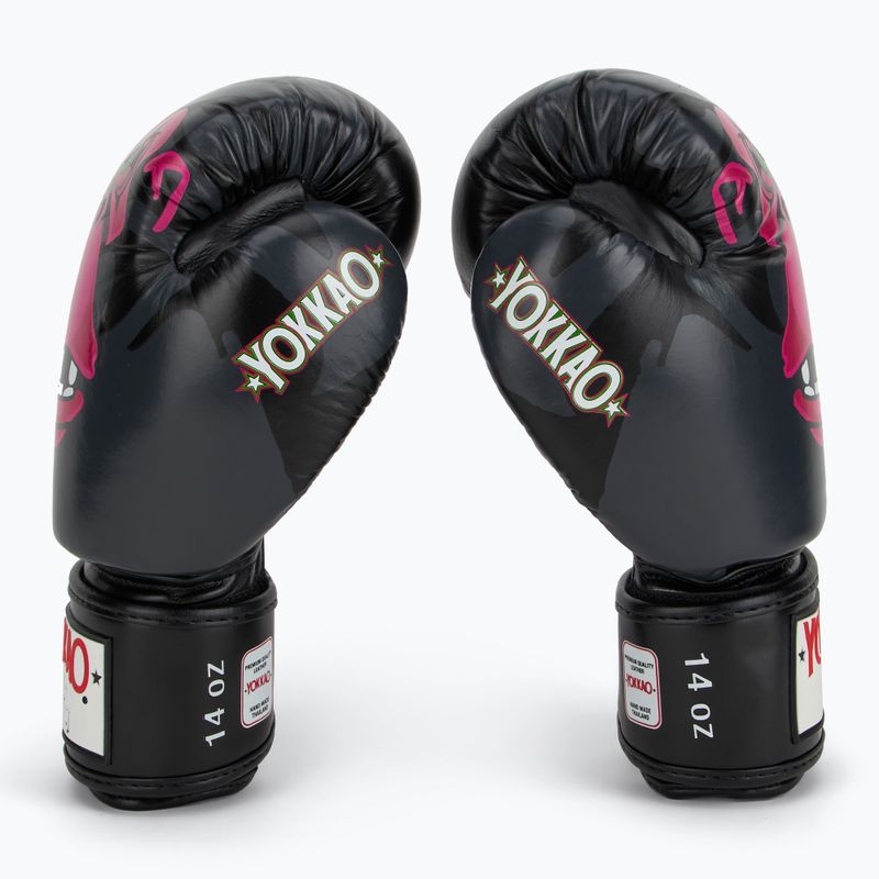 Мъжки боксови ръкавици YOKKAO Primate black 4