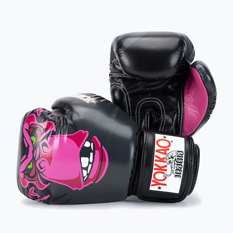 Мъжки боксови ръкавици YOKKAO Primate black 7