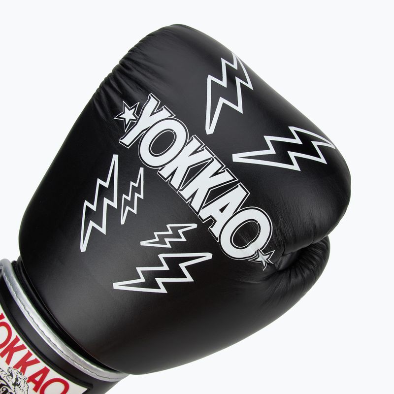 Мъжки боксови ръкавици YOKKAO Stadium black 4