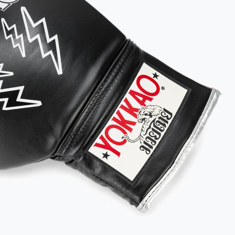 Мъжки боксови ръкавици YOKKAO Stadium Lace Up black 6