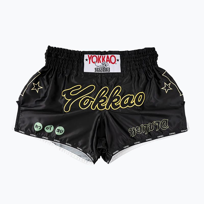 Мъжки шорти за тренировка YOKKAO Wax CarbonFit black