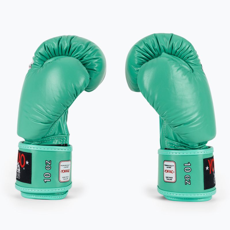 Мъжки боксови ръкавици YOKKAO Matrix tiffany 4