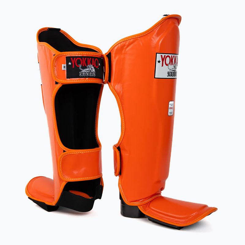 Протектори за подбедрици и стъпала Yokkao Matrix orange ibis 3