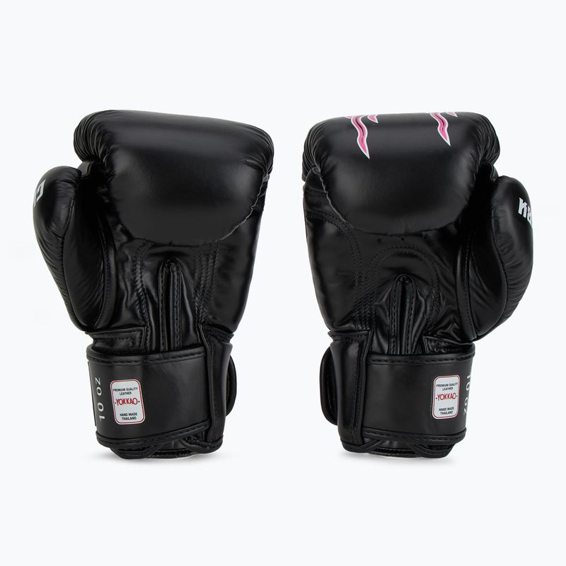 Мъжки боксови ръкавици YOKKAO East Club black 3