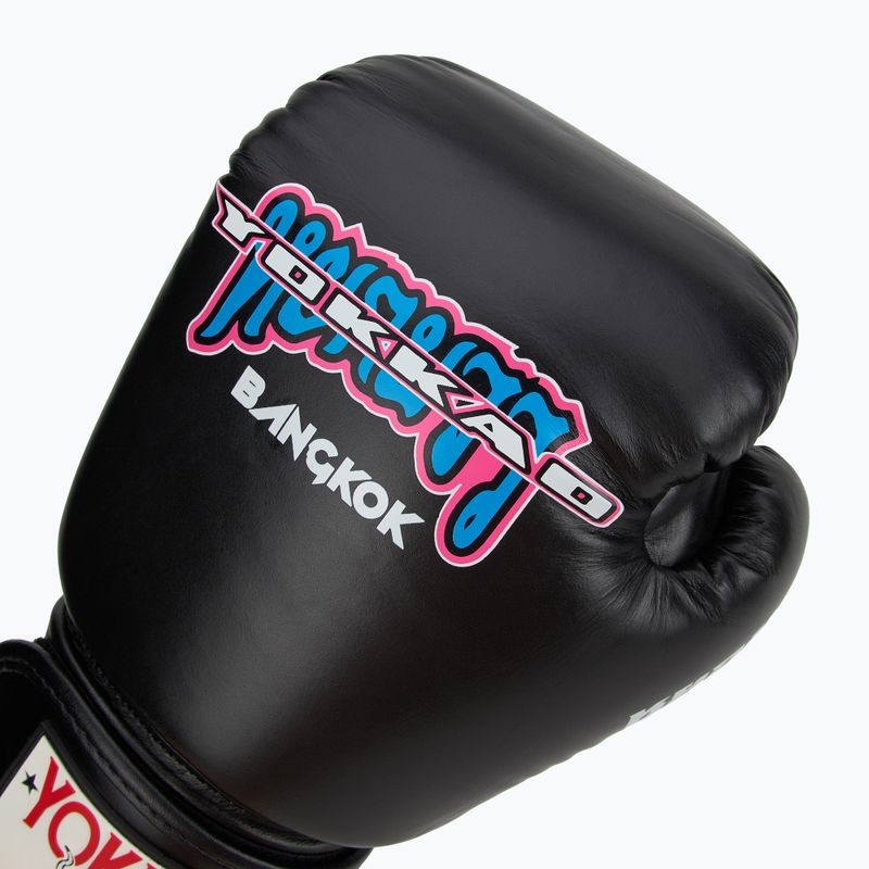 Мъжки боксови ръкавици YOKKAO East Club black 5