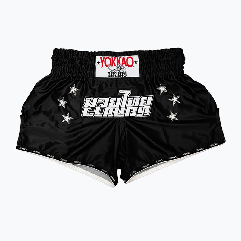 Мъжки шорти за тренировка YOKKAO Lettering Fight black