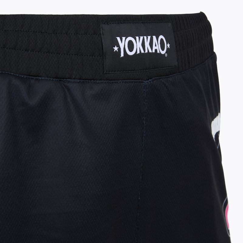 Мъжки тренировъчни шорти YOKKAO Flames Workout black 4