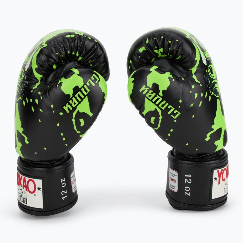 Мъжки боксови ръкавици YOKKAO Angry Bull black 4