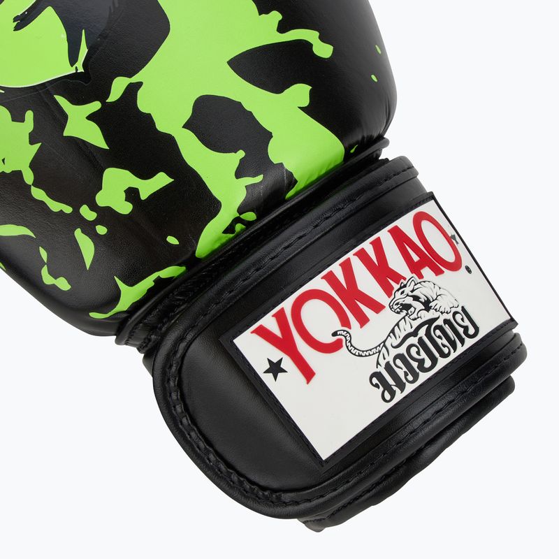 Мъжки боксови ръкавици YOKKAO Angry Bull black 6