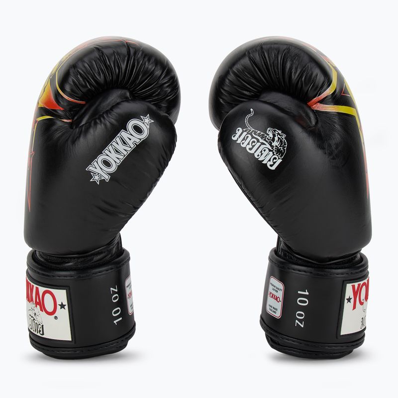 Мъжки боксови ръкавици YOKKAO Fighter KO black 4