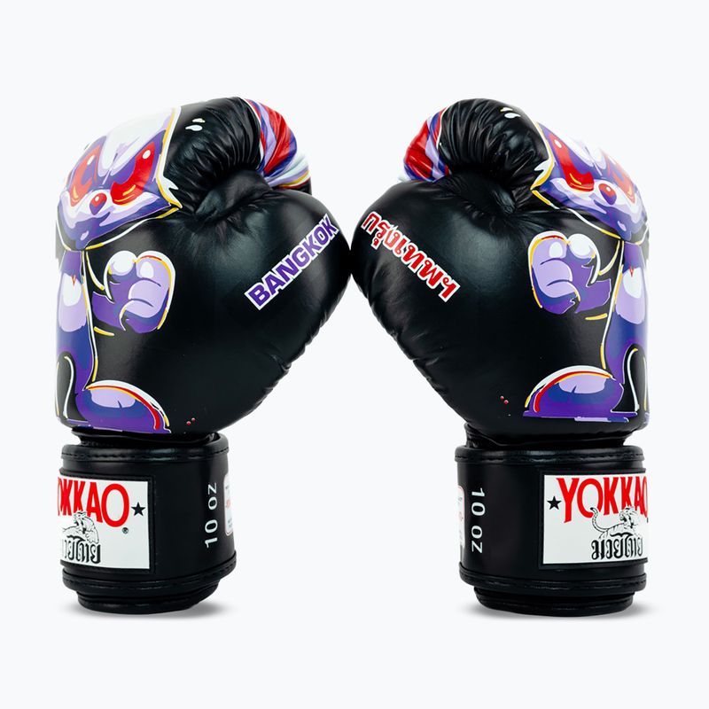 Боксови ръкавици YOKKAO Angry Rabbit Boxing black 4