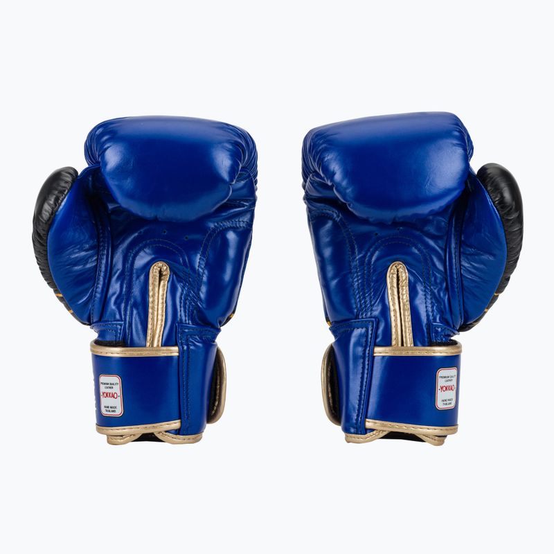 Боксьорски ръкавици YOKKAO Original Boxing Gloves electric blue 3