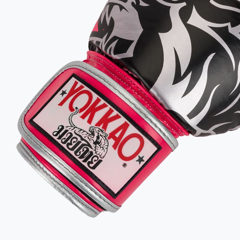 Боксьорски ръкавици YOKKAO Original Boxing Gloves fuchsia 6