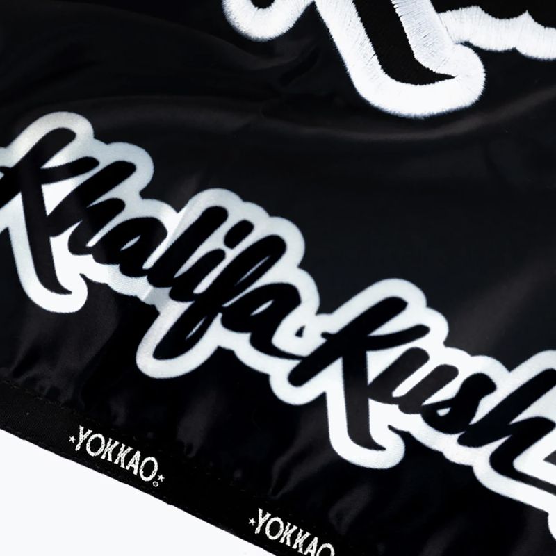 Мъжки шорти за тренировка YOKKAO Khalifa Kush Muay Thai black 3