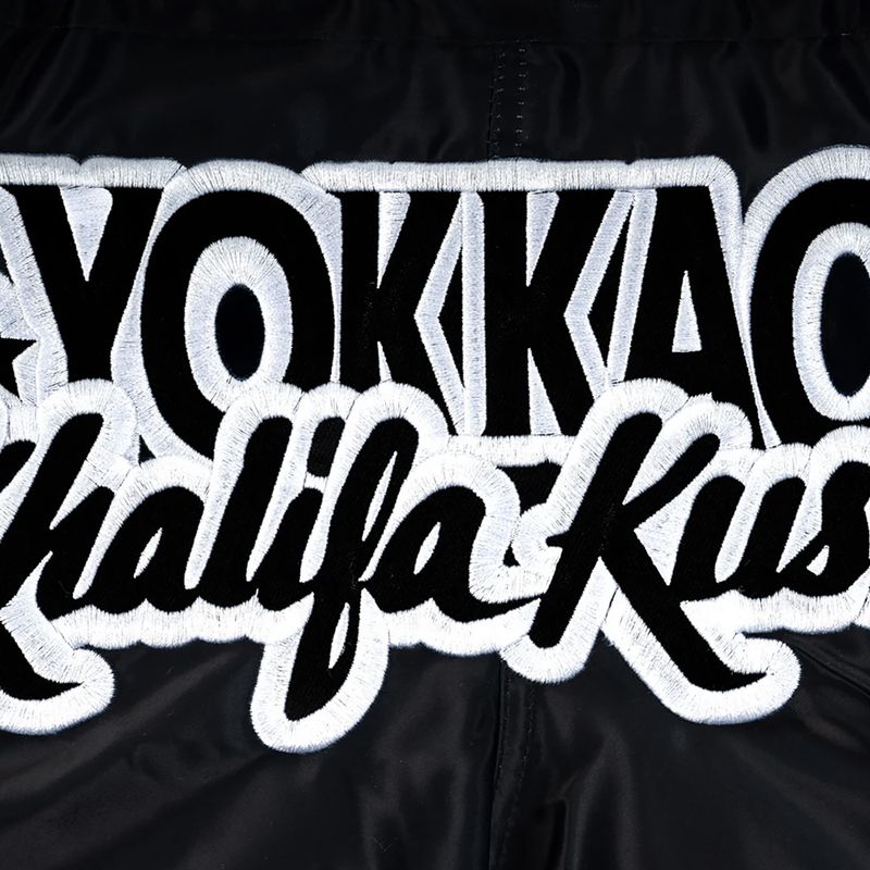 Мъжки шорти за тренировка YOKKAO Khalifa Kush Muay Thai black 4