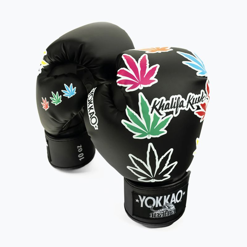 Боксьорски ръкавици YOKKAO Khalifa Kush Boxing black 5