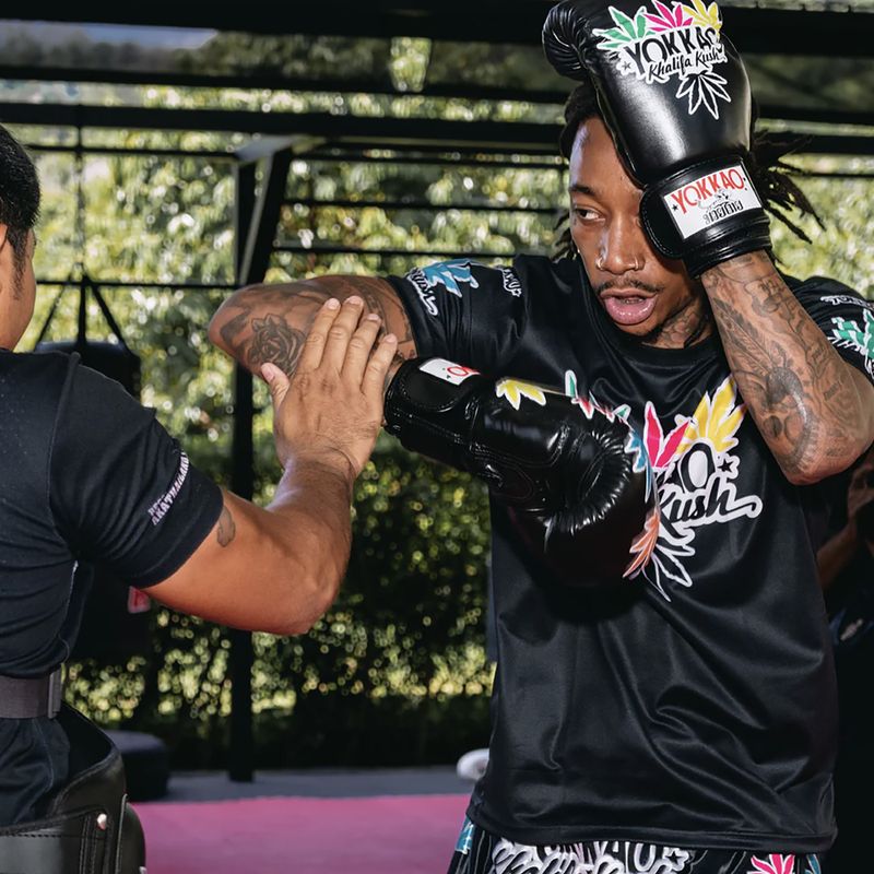 Боксьорски ръкавици YOKKAO Khalifa Kush Boxing black 8