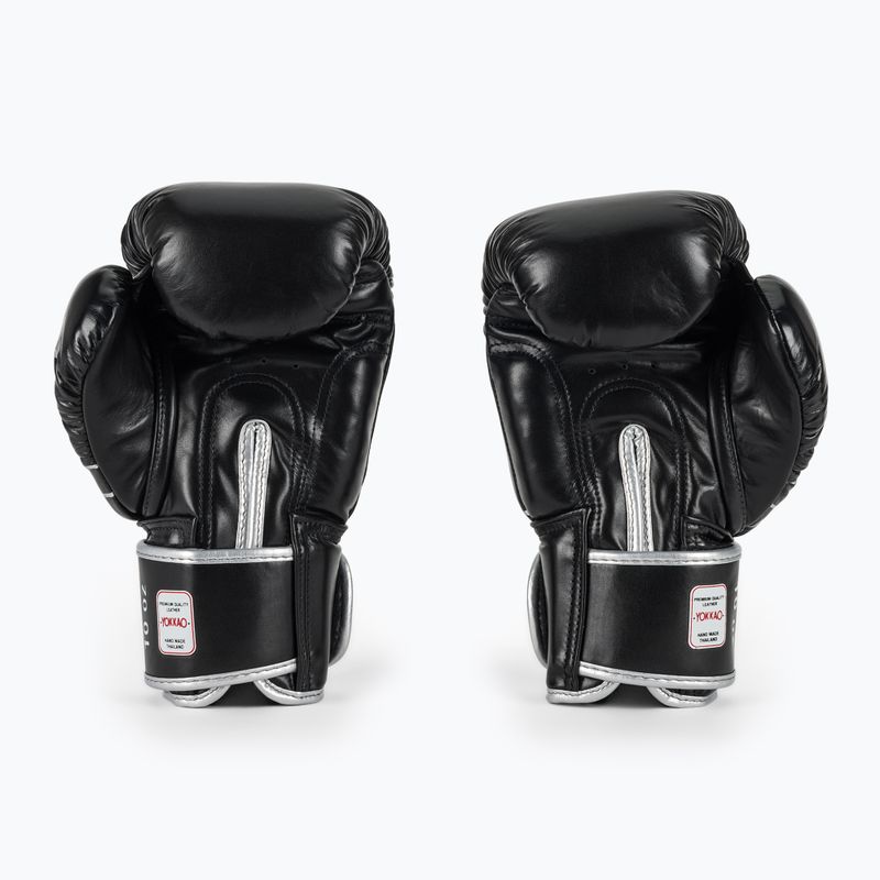 Боксьорски ръкавици YOKKAO Original Boxing Gloves absolute black 3