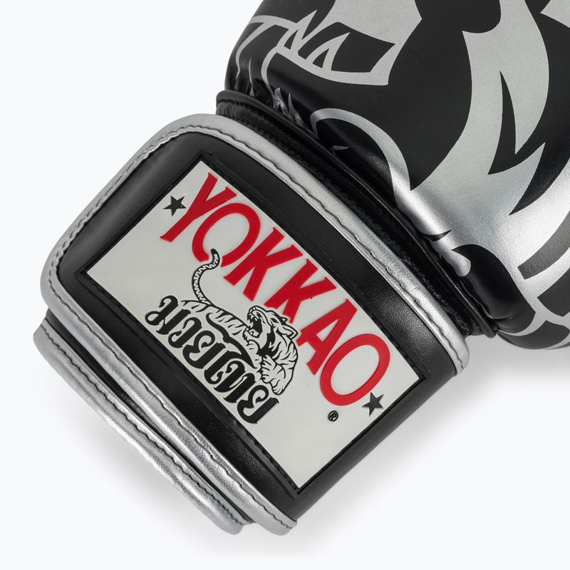Боксьорски ръкавици YOKKAO Original Boxing Gloves absolute black 6